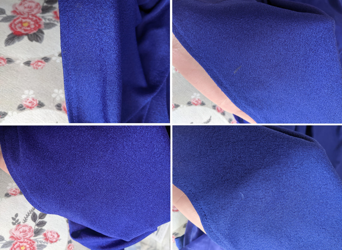 Vintage 1970s purple maxi dress