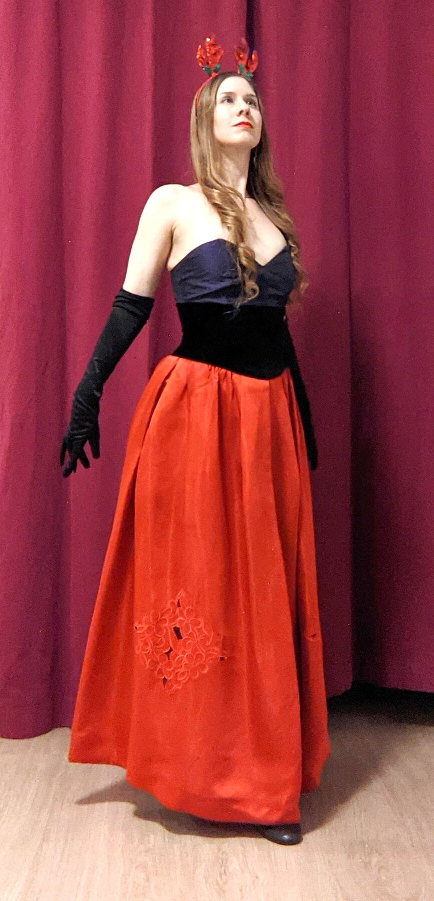Vintage 1980s Snow White dress