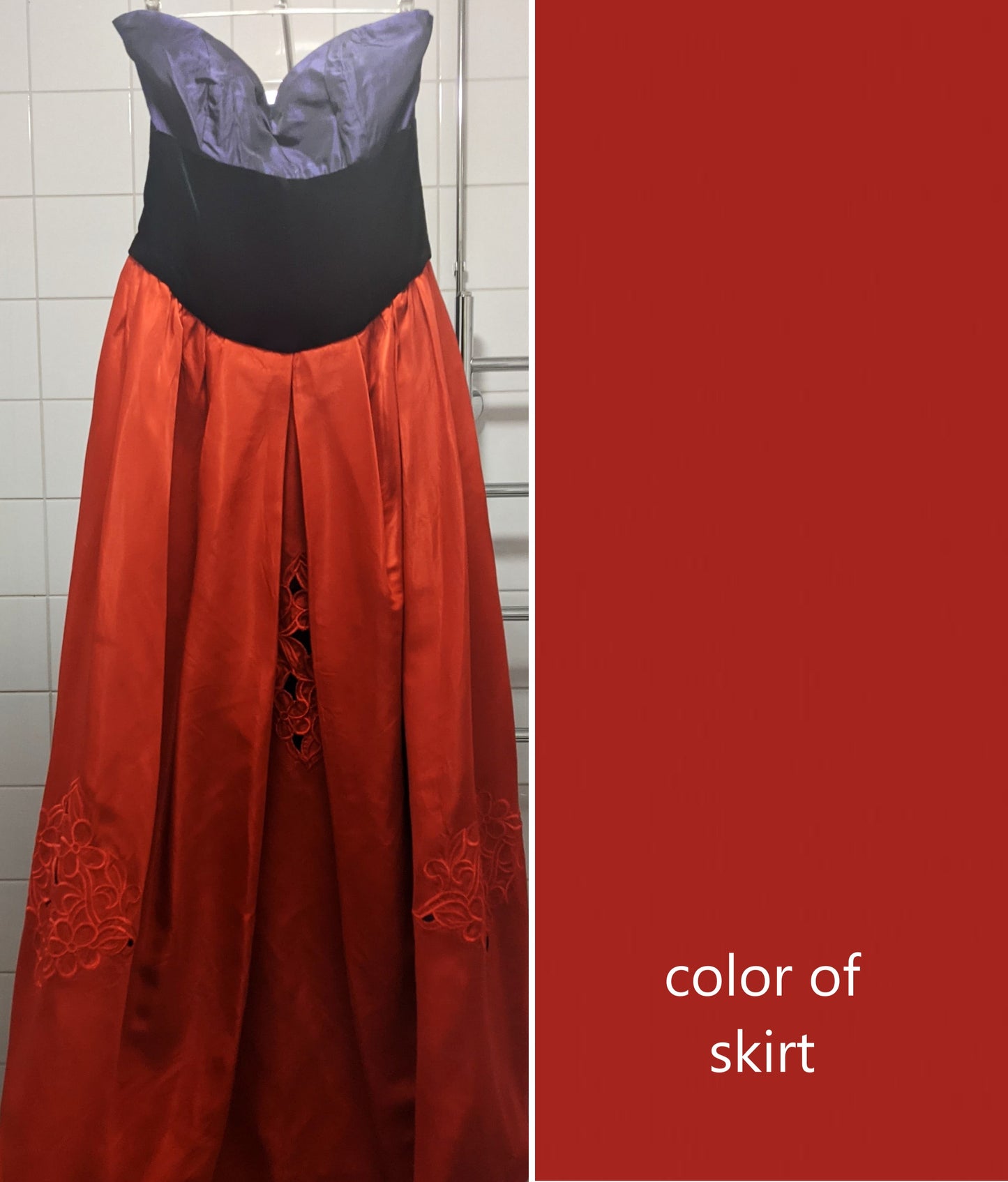 Vintage 1980s Snow White dress
