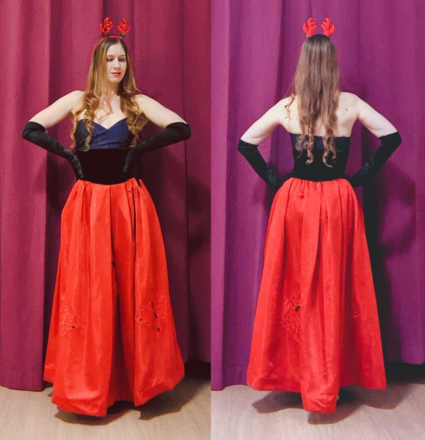 Vintage 1980s Snow White dress