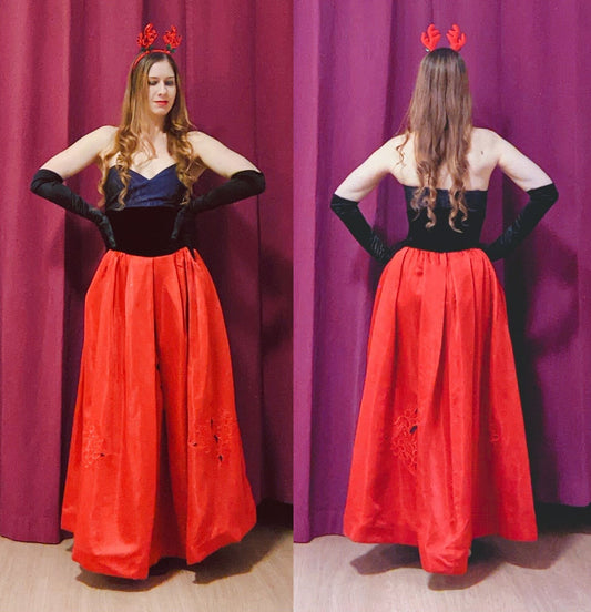 Vintage 1980s Snow White dress