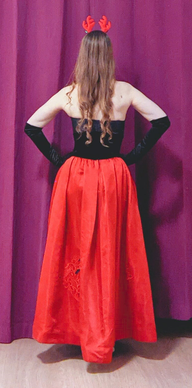 Vintage 1980s Snow White dress