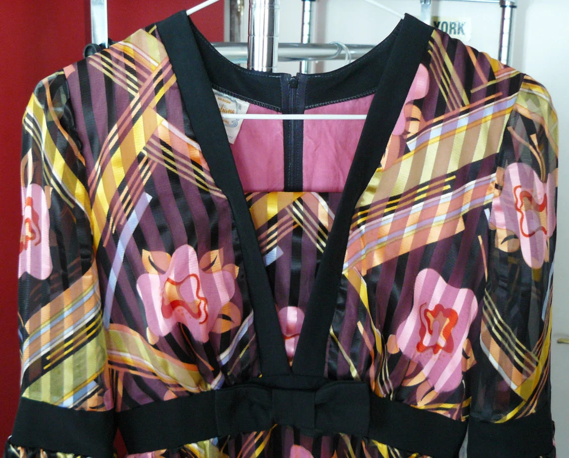 Vintage 1960s-70s maxi dress by Emiliana Wendel