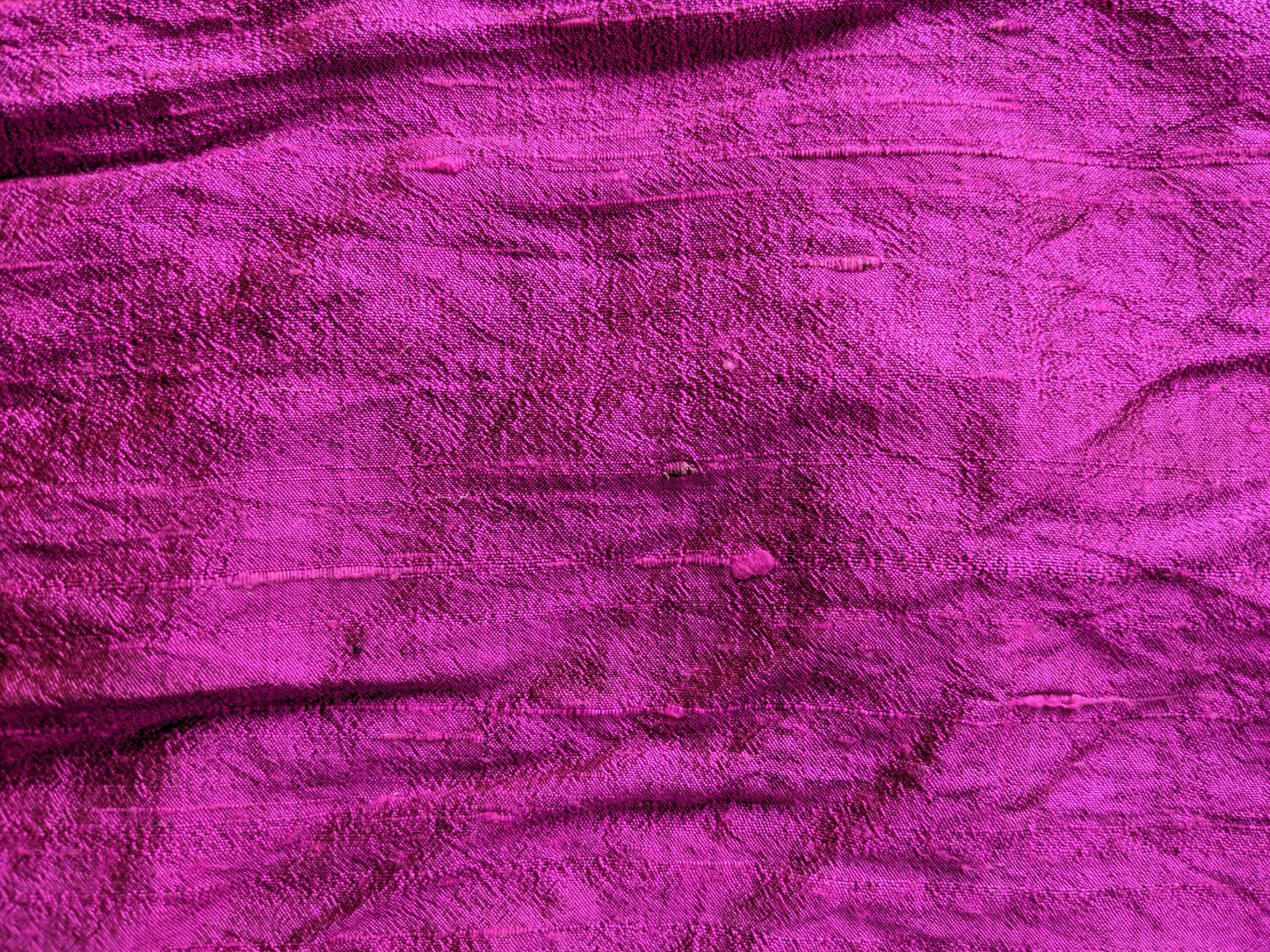 Vintage 1980s magenta faux silk dress