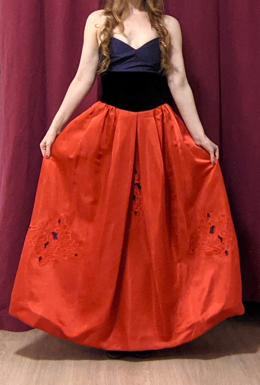 Vintage 1980s Snow White dress